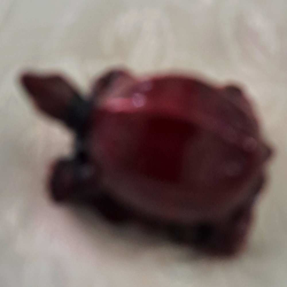 Brownish Red Decorative Figurine